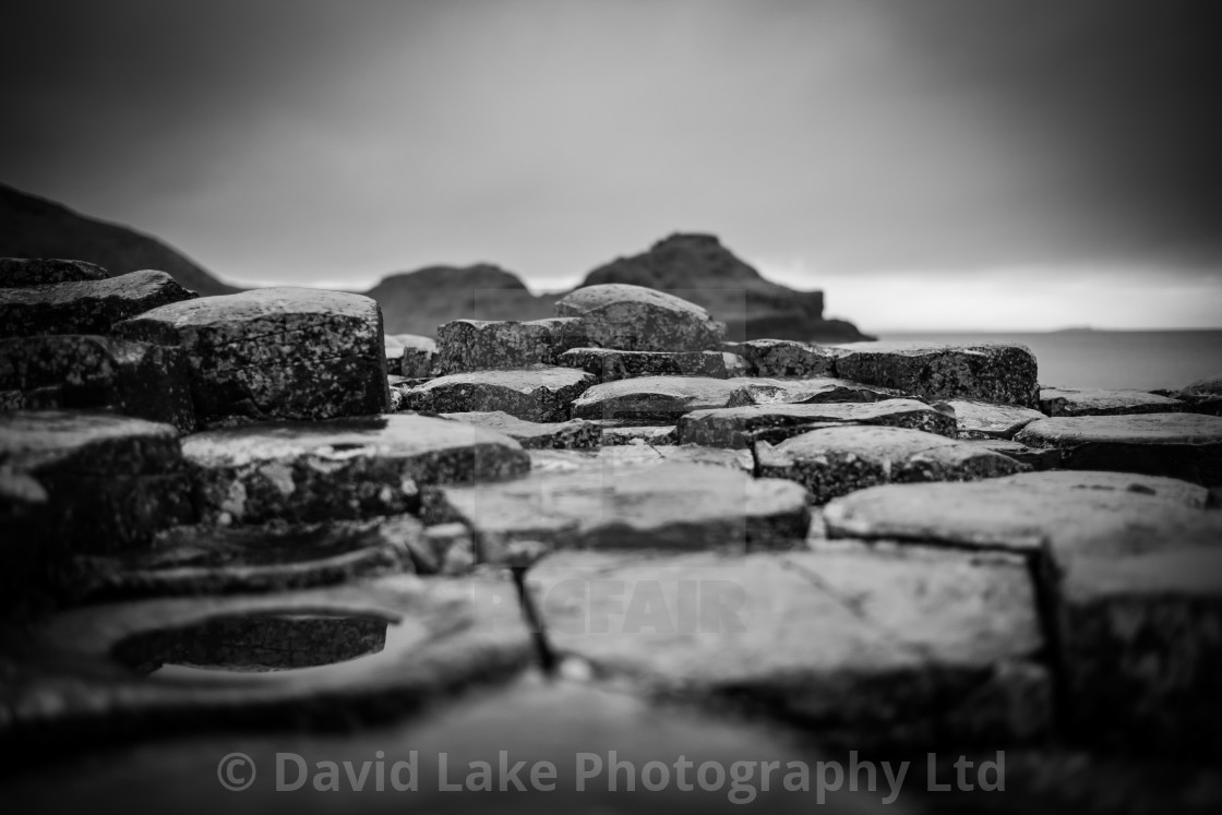 "My World - Giant’s Causeway, Northern Ireland" stock image