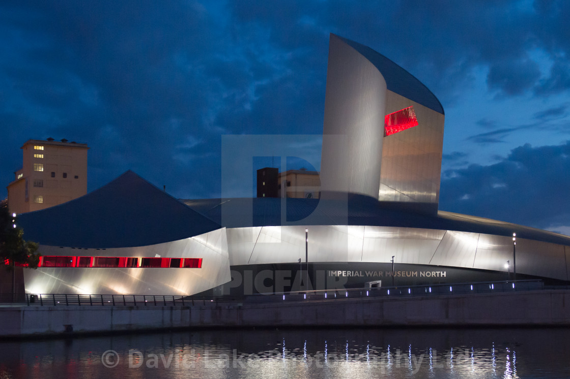 "My Manchester - The Imperial War Museum" stock image