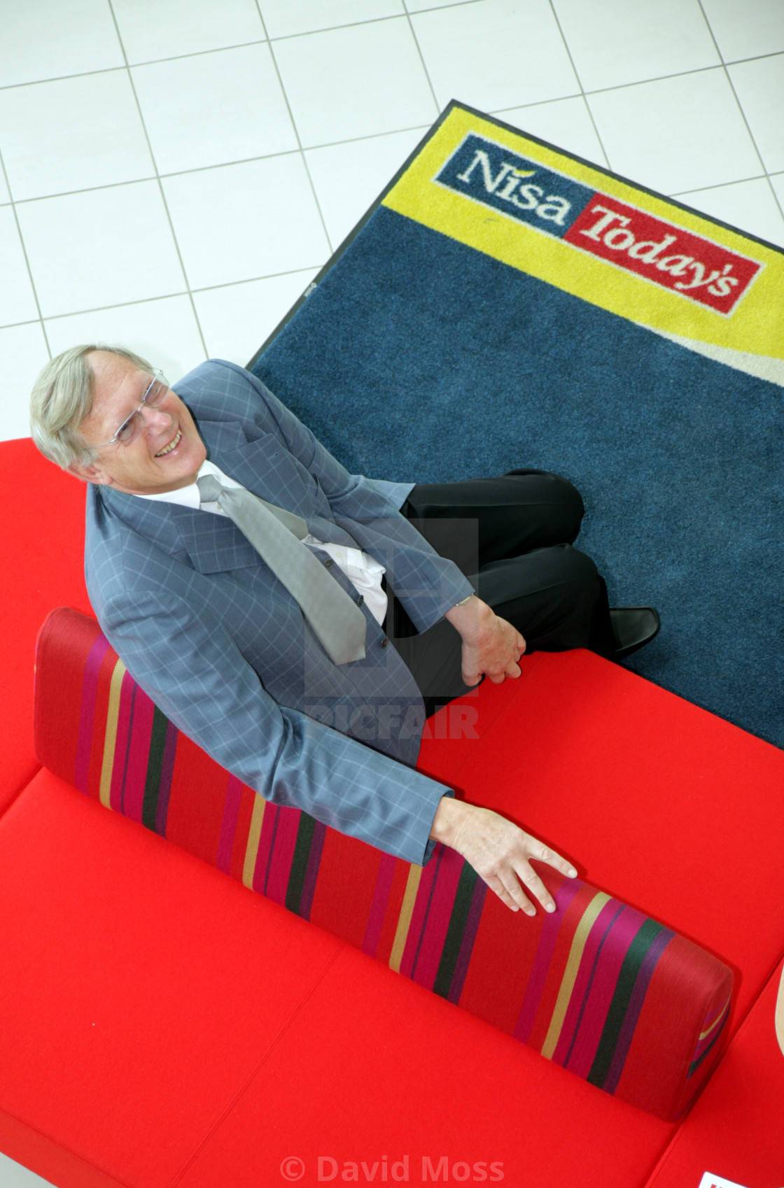 "Nisa Today's pioneer and founder member Dudley Ramsden in 2008" by David Moss - £62.00 "Nisa Today's pioneer and founder member Dudley Ramsden in 2008" stock image