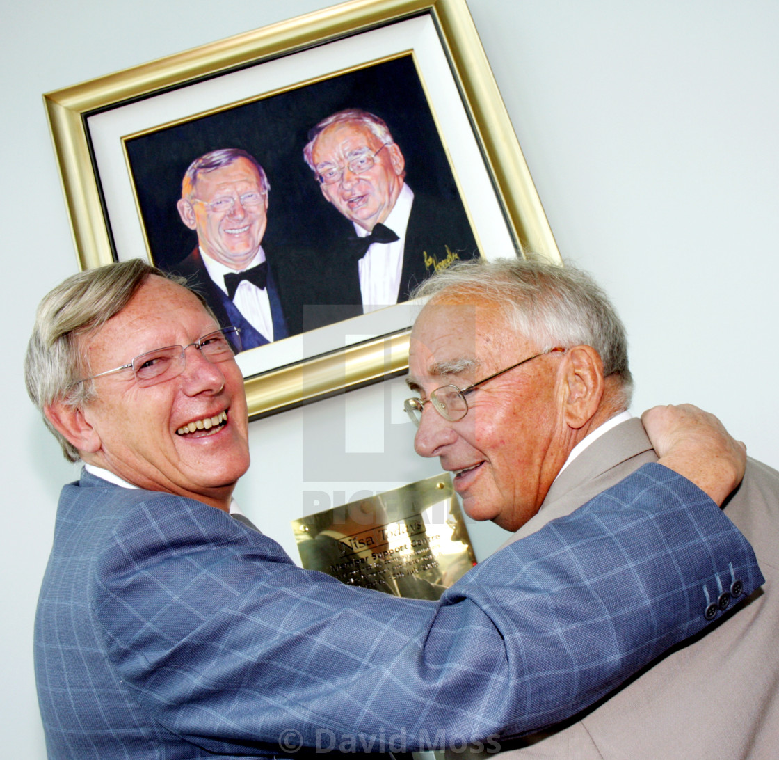 "Nisa Today's founder members Dudley Ramsden and Peter Garvin in 2008" by David Moss - £62.00 "Nisa Today's founder members Dudley Ramsden and Peter Garvin in 2008" stock image