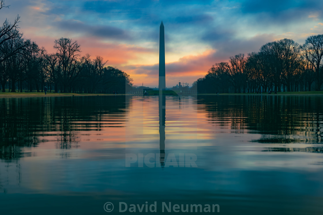 "Calm morning" stock image