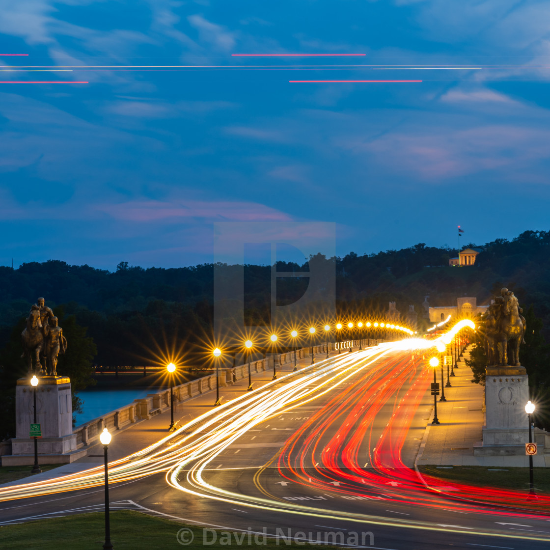 "Memorial Bridge" stock image