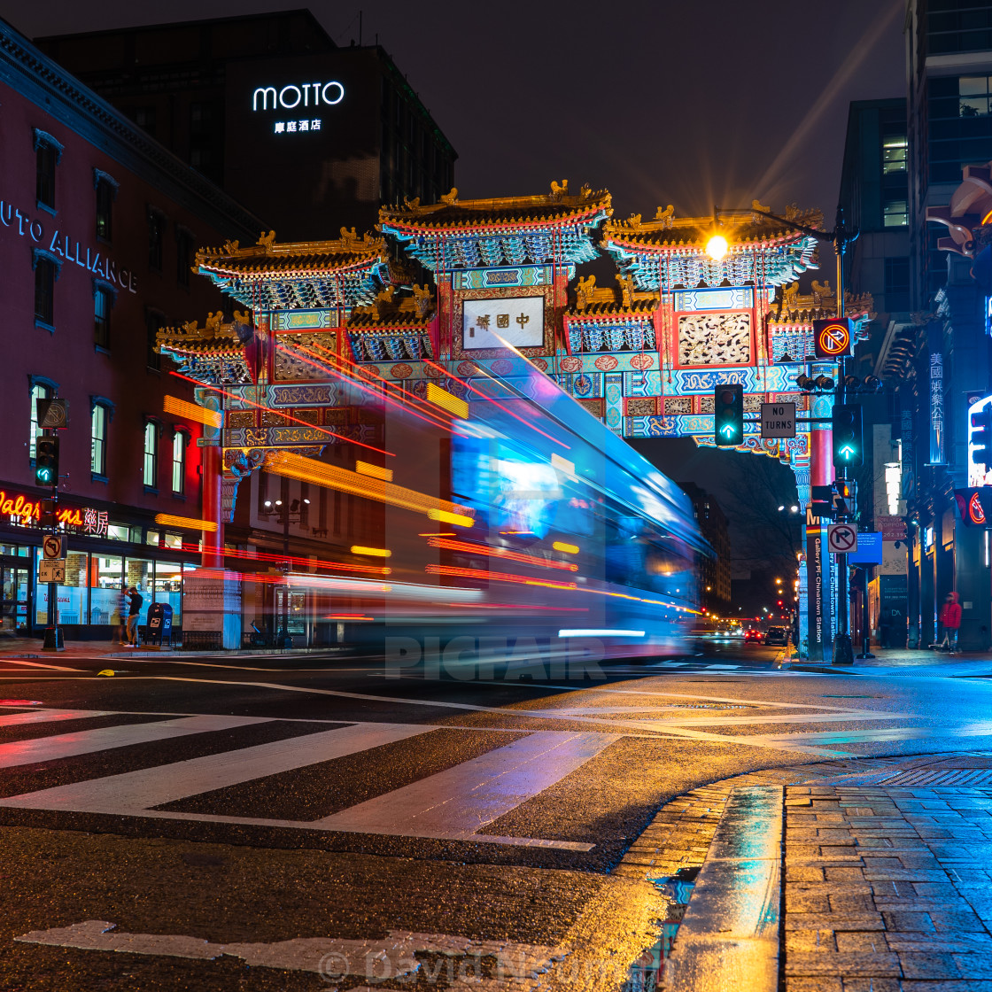 "Chinatown" stock image