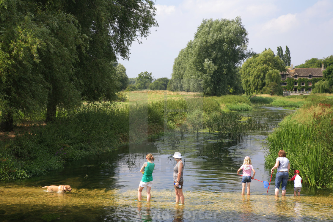 Summer view of the river Nene Valley near Castor village; Peterborough  city;... - License, download or print for £20.00 | Photos | Picfair