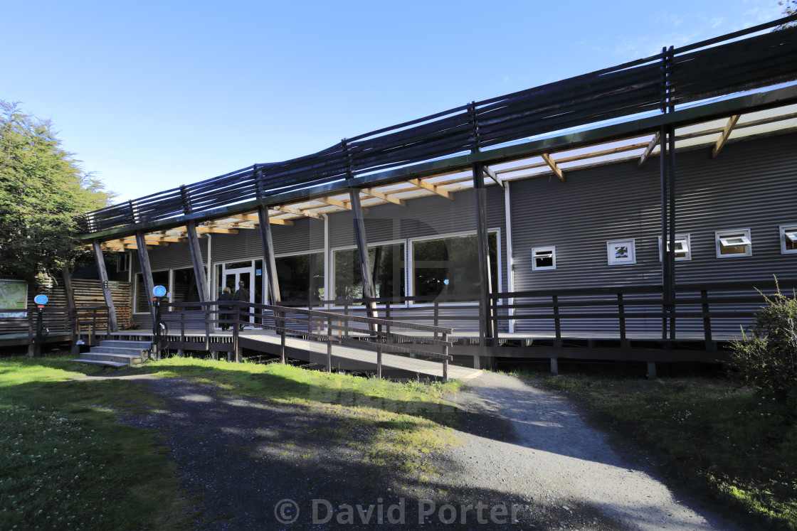 "View of the Hotel Lago Grey, Torres del Paine National Park, Magallanes..." by David Porter - $18.85 "View of the Hotel Lago Grey, Torres del Paine National Park, Magallanes..." stock image