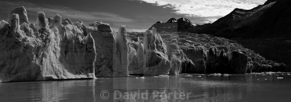 "View of the Grey Glacier, Lago Grey, Torres del Paine National Park,..." by David Porter - $18.85 "View of the Grey Glacier, Lago Grey, Torres del Paine National Park,..." stock image