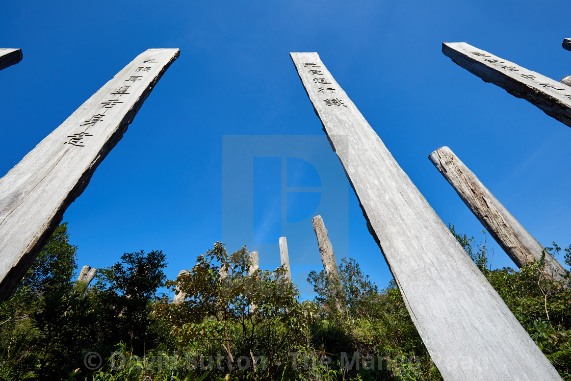 "Wisdom Path near the Po Lin Monastery, home of the Tian Tan or Big Buddha..." by David Sutton - The Mango Road - $30.13 "Wisdom Path near the Po Lin Monastery, home of the Tian Tan or Big Buddha..." stock image