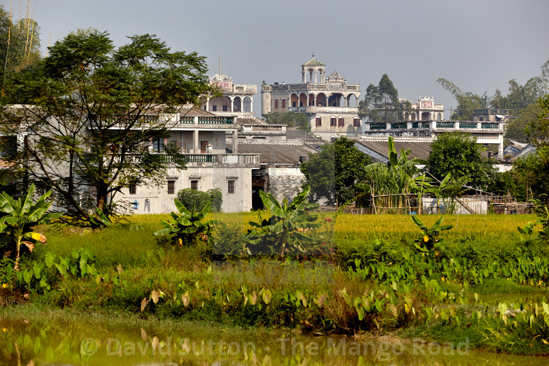 "Zili village Diaolou Cluster" stock image