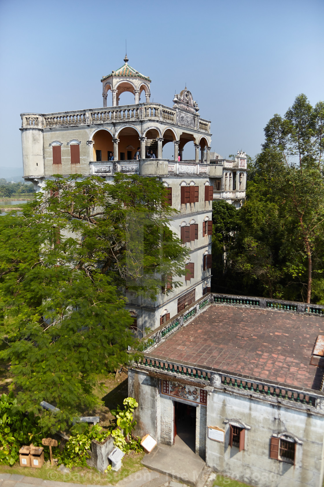 "Zili village Diaolou Cluster" stock image