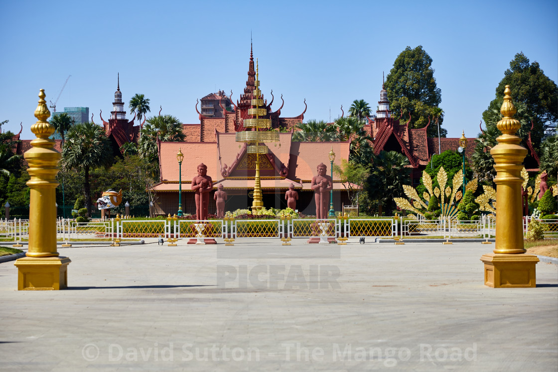 "National Museum of Cambodia" stock image