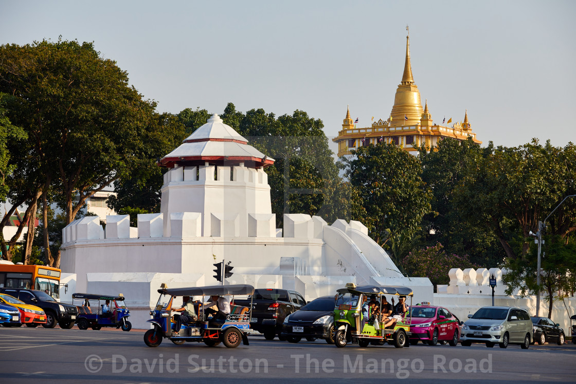 "Wat Saket/Golden Mount, Bangkok" stock image