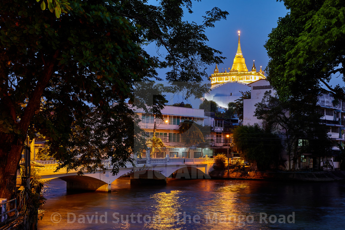 "Wat Saket/Golden Mount, Bangkok" stock image