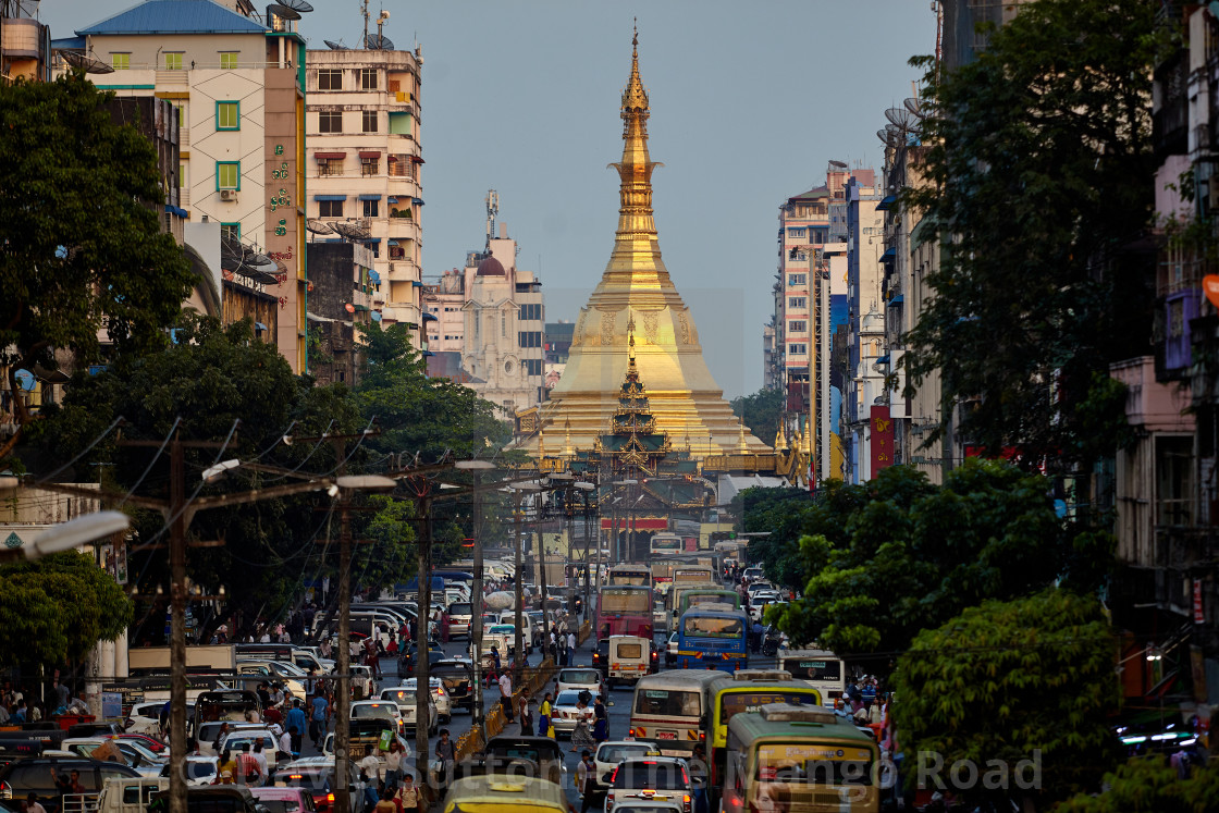 "Yangon, Myanmar" stock image