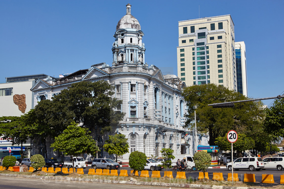 "Yangon, Myanmar" stock image