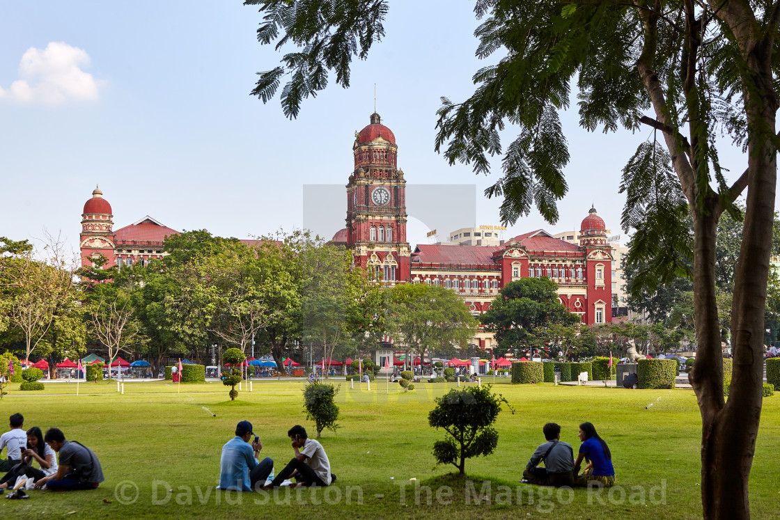 "Yangon, Myanmar" stock image