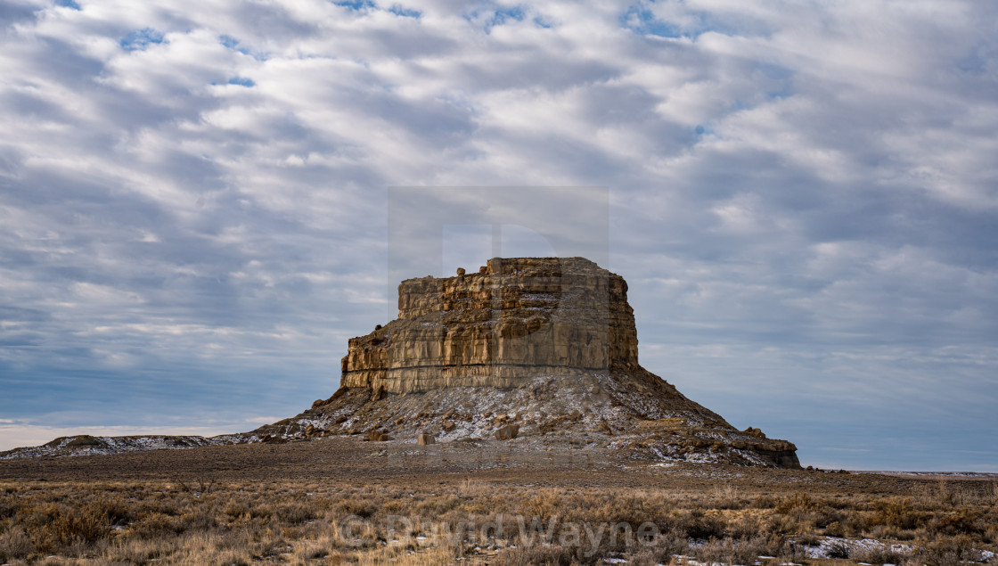 "Fajada Butte" stock image