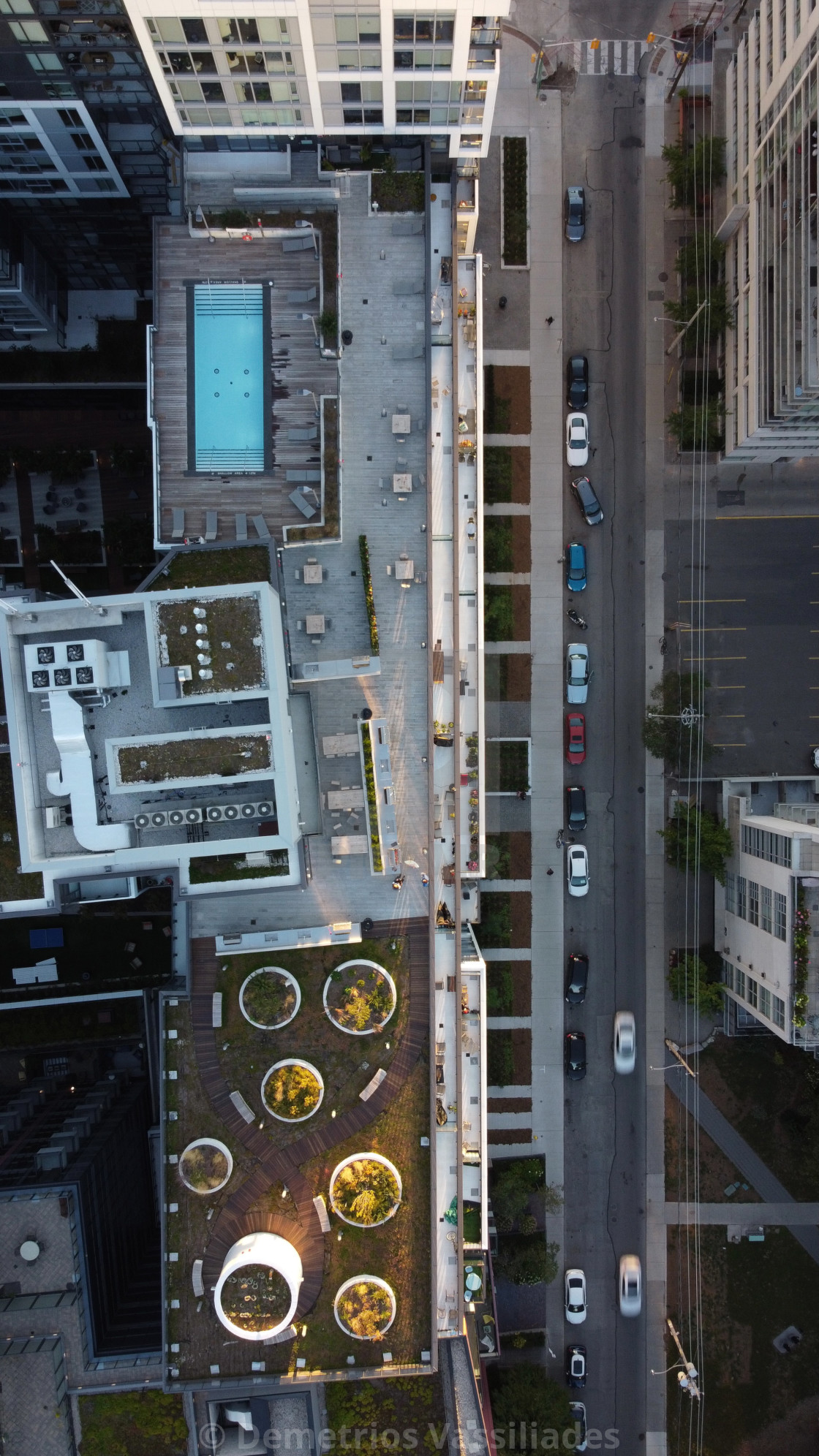 "Minto Apartments Birds Eye View" stock image