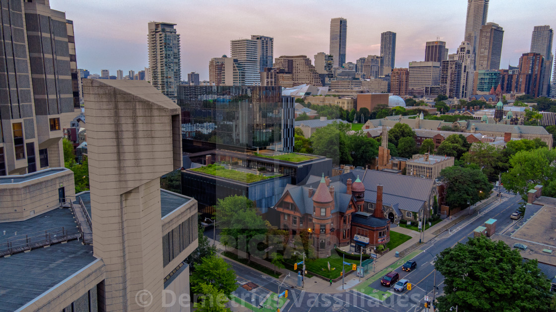 "Close Up John P. Robarts Research Library" stock image