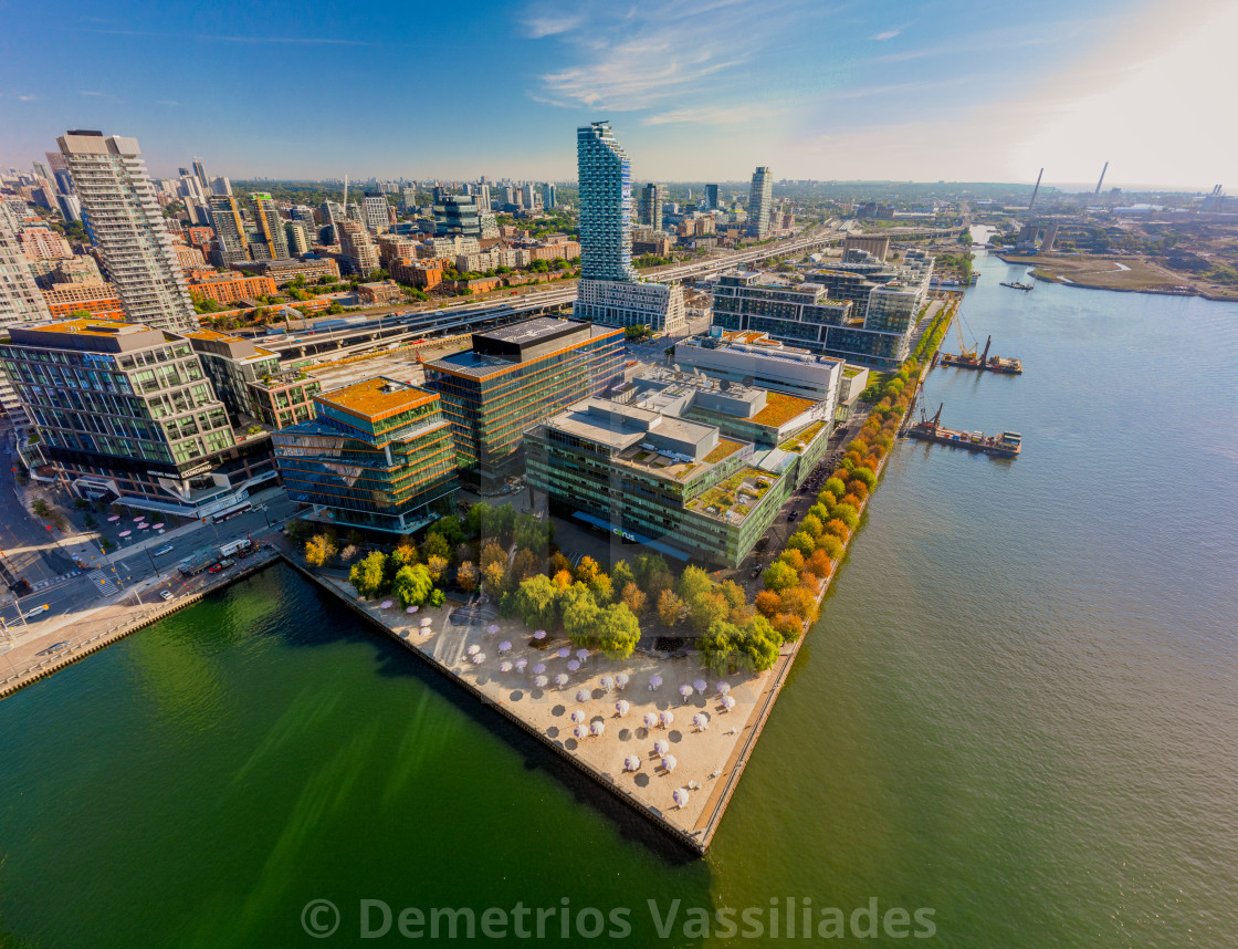 "9x9 Pano of Sugar Beach" stock image