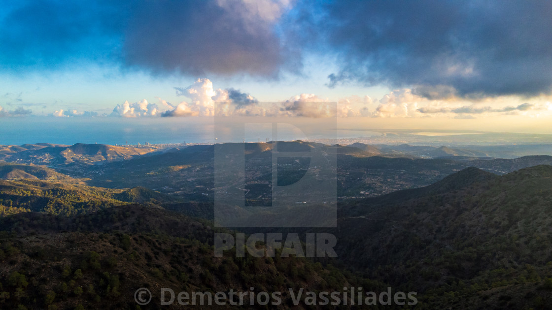 "Kakomallis View Point Drone" stock image