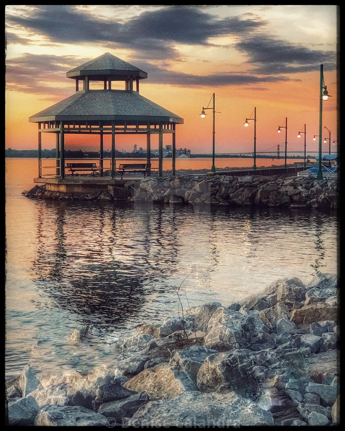 "Summer Evening" stock image