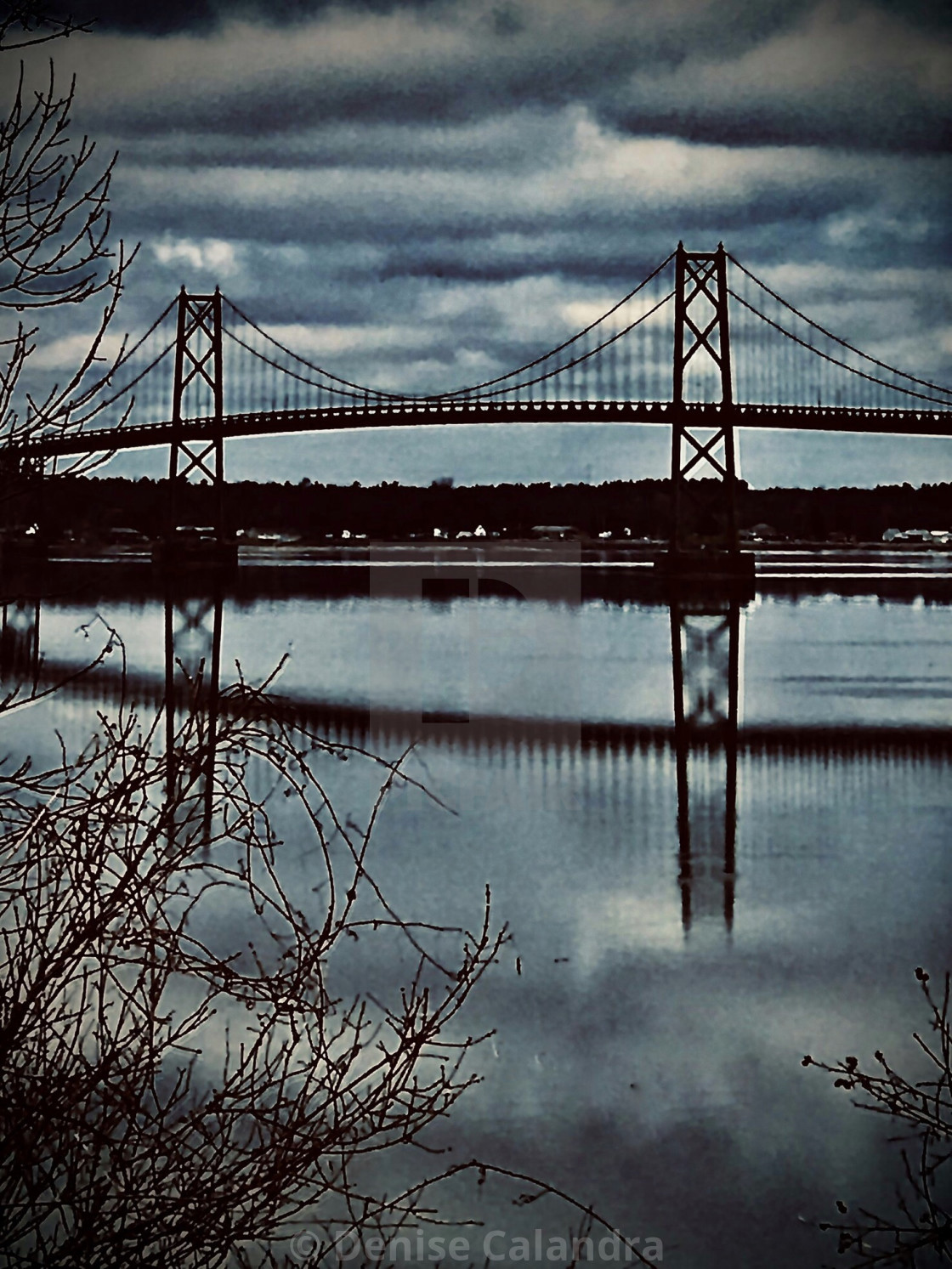 "Seaway Crossing" stock image