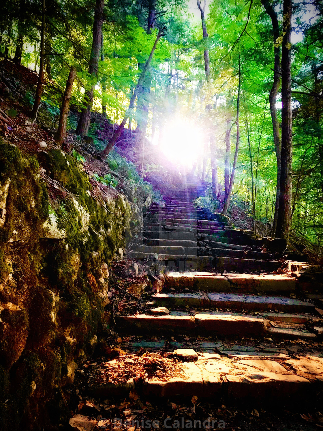 "Heavenly Stairway" stock image