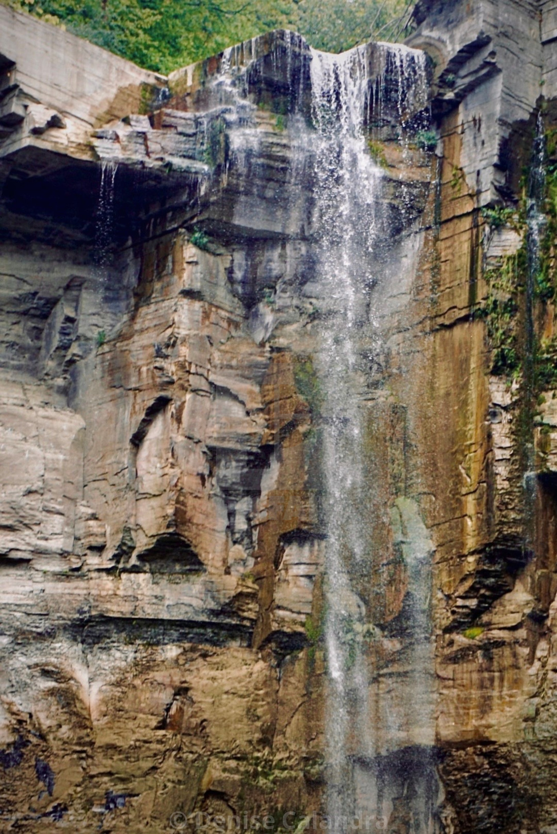 "Taughannock Falls" stock image