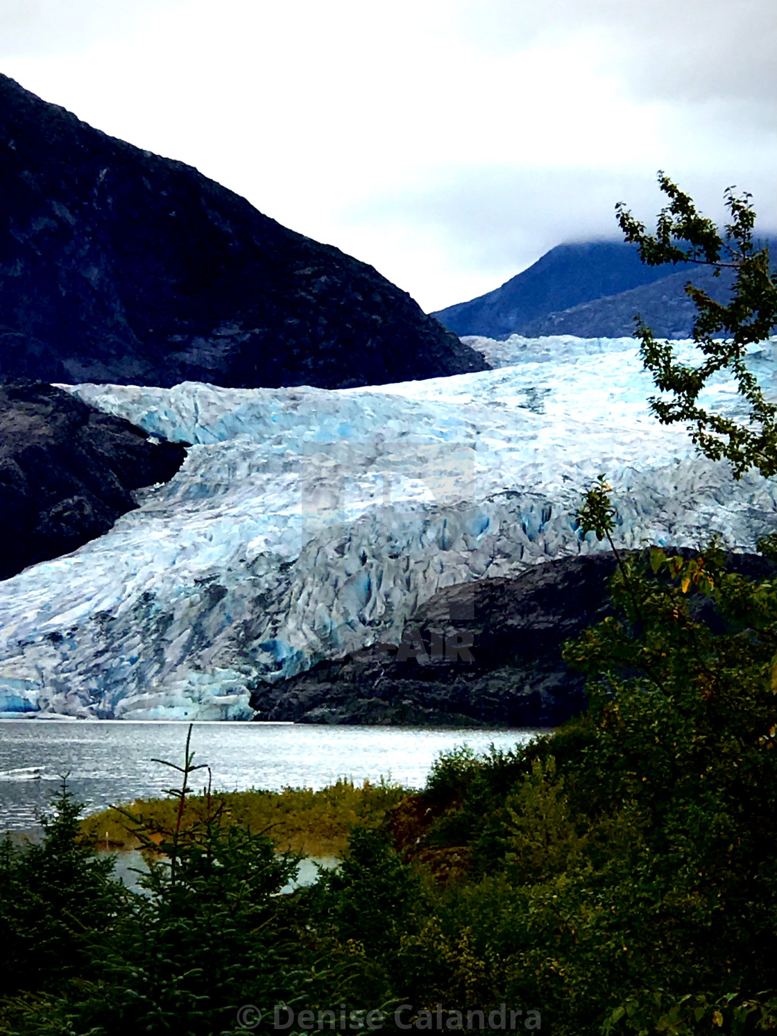 "Mendenhall Glacier" stock image