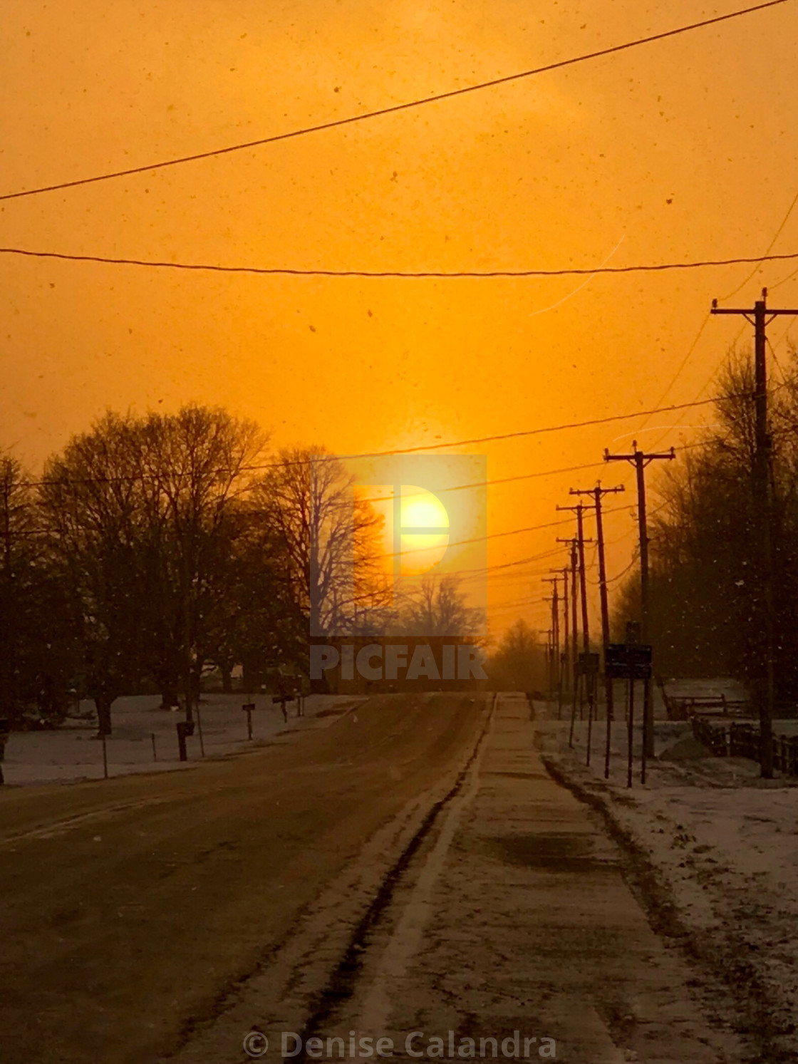 "Long Road Home" stock image