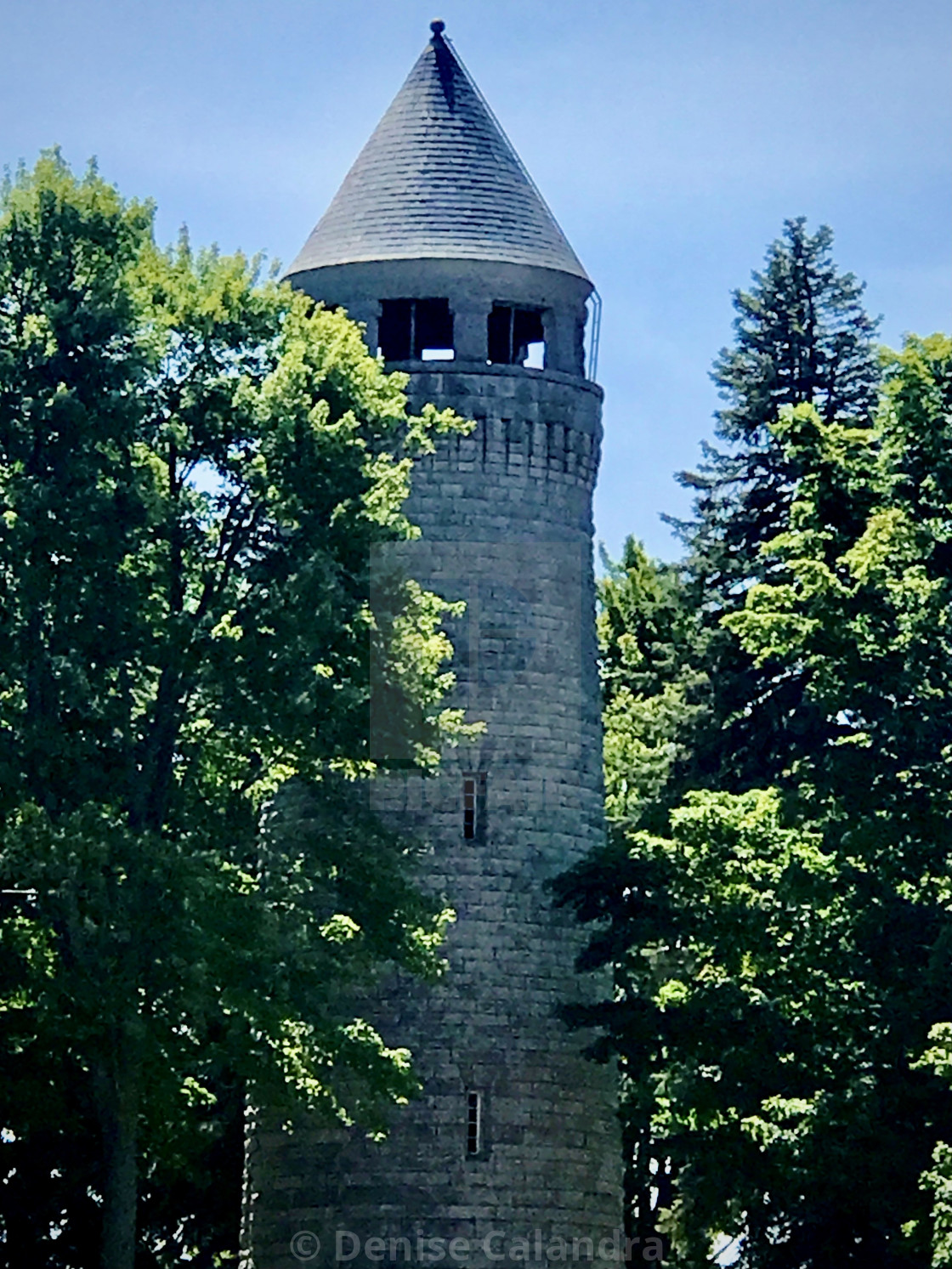 "Stone Water Tower" stock image