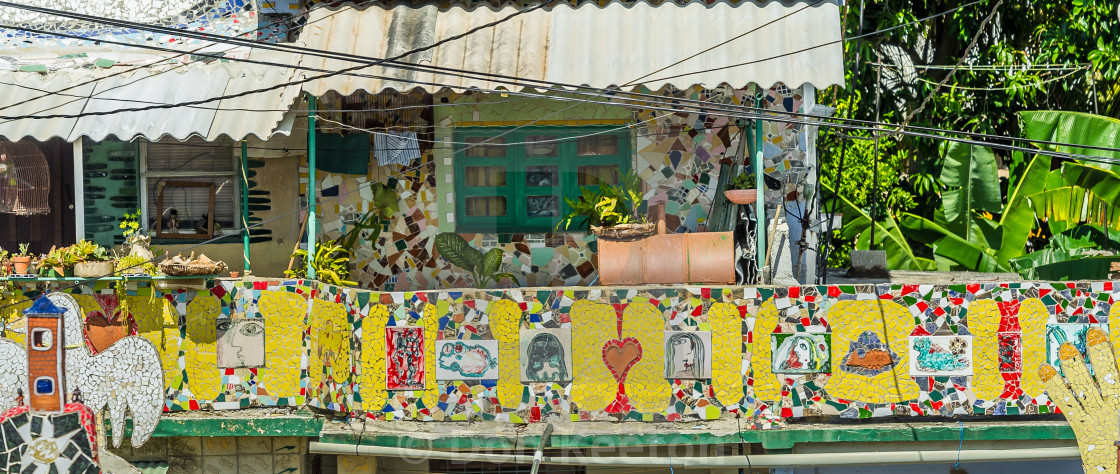 "Fusterlandia, Havanna Cuba" by Don Keeton - £5.00 "Fusterlandia, Havanna Cuba" stock image