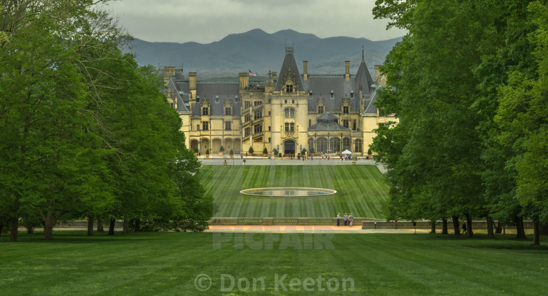 "Biltmore Estate" by Don Keeton - £5.00 "Biltmore Estate" stock image