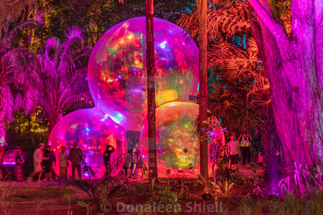 "Dichroic Film Balls at Festival of Lights" by Donaleen Shiell - $12.59 "Dichroic Film Balls at Festival of Lights" stock image