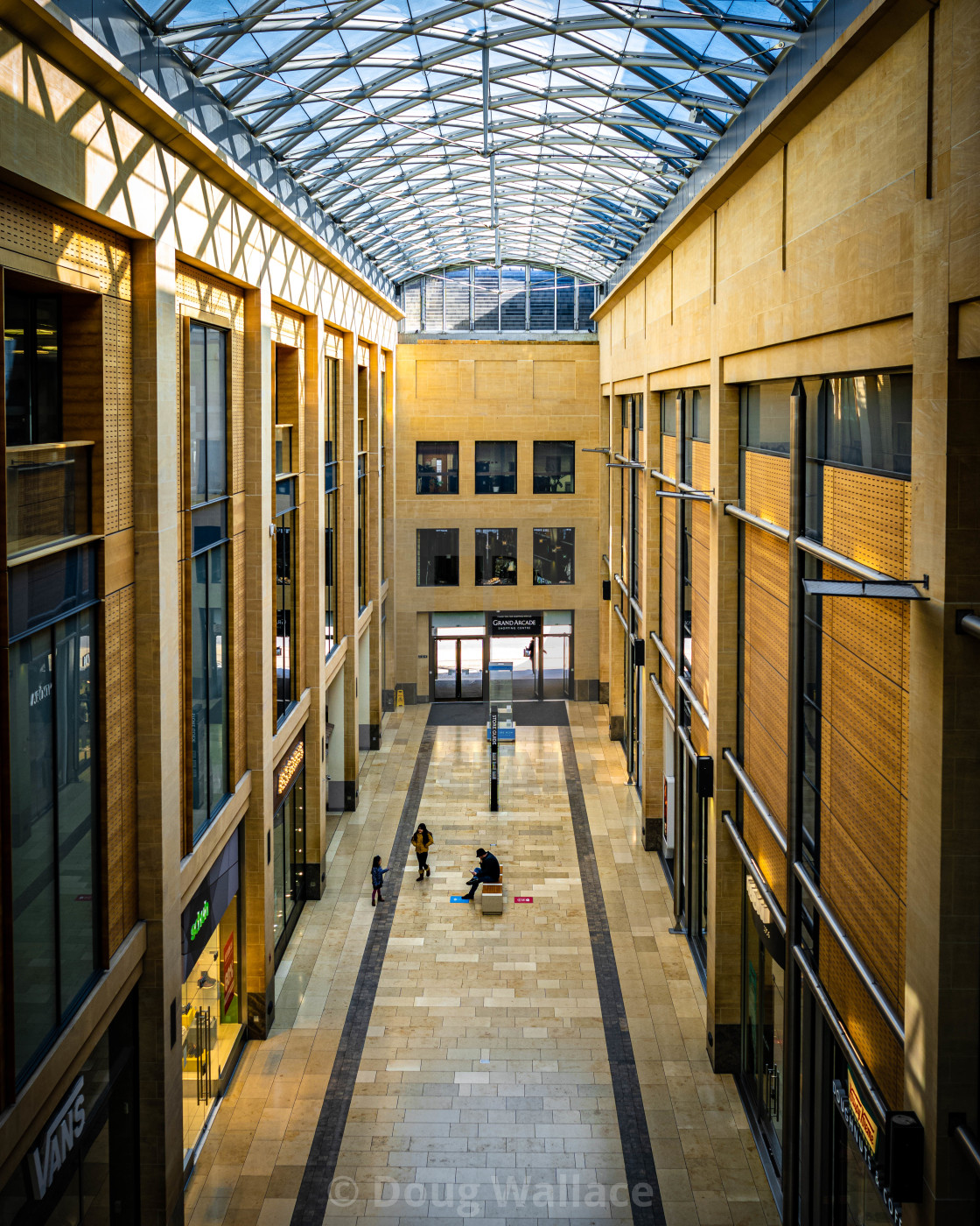 "Grand Arcade, Cambridge UK." stock image