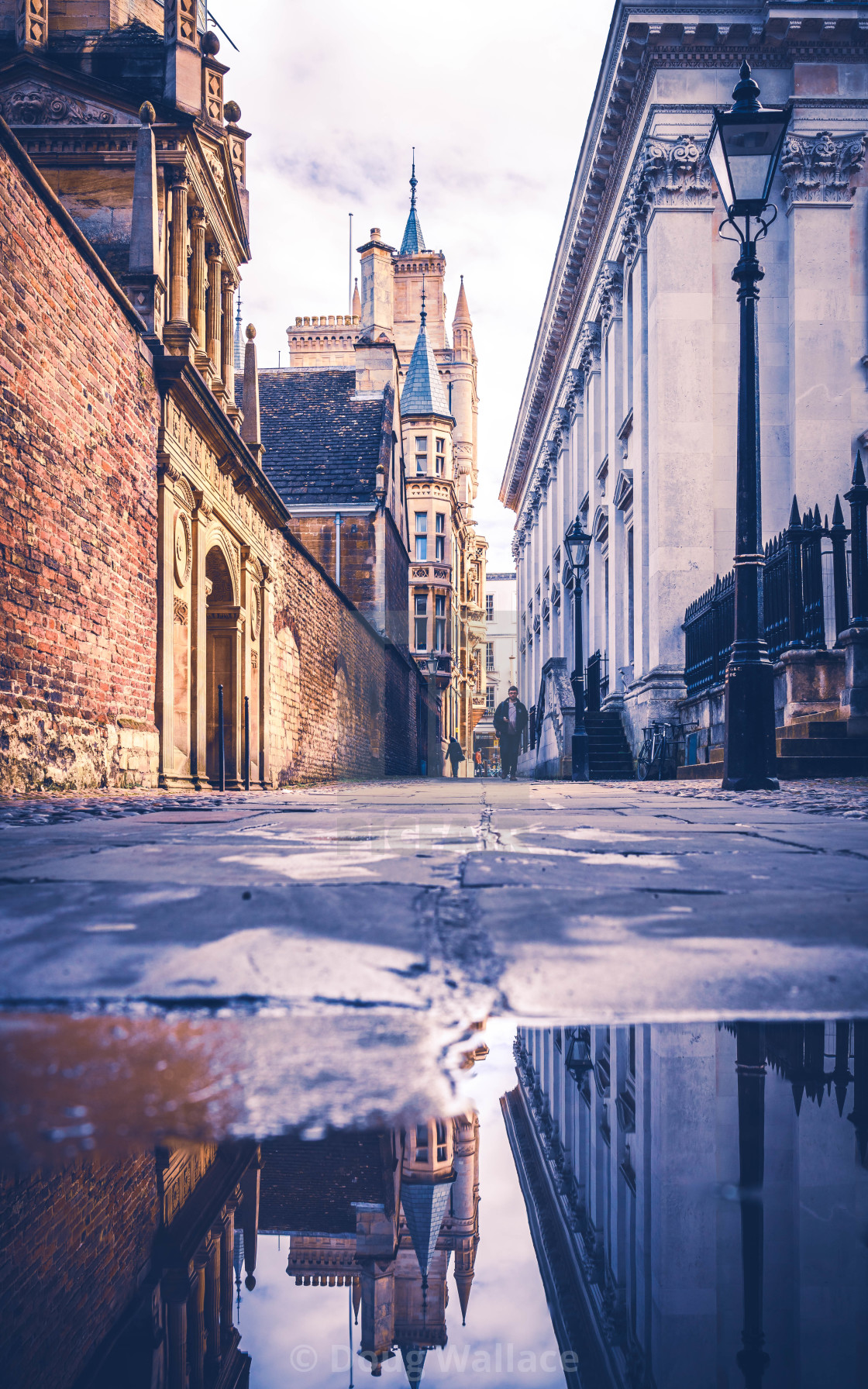 "Senate House Passage, Cambridge UK." stock image