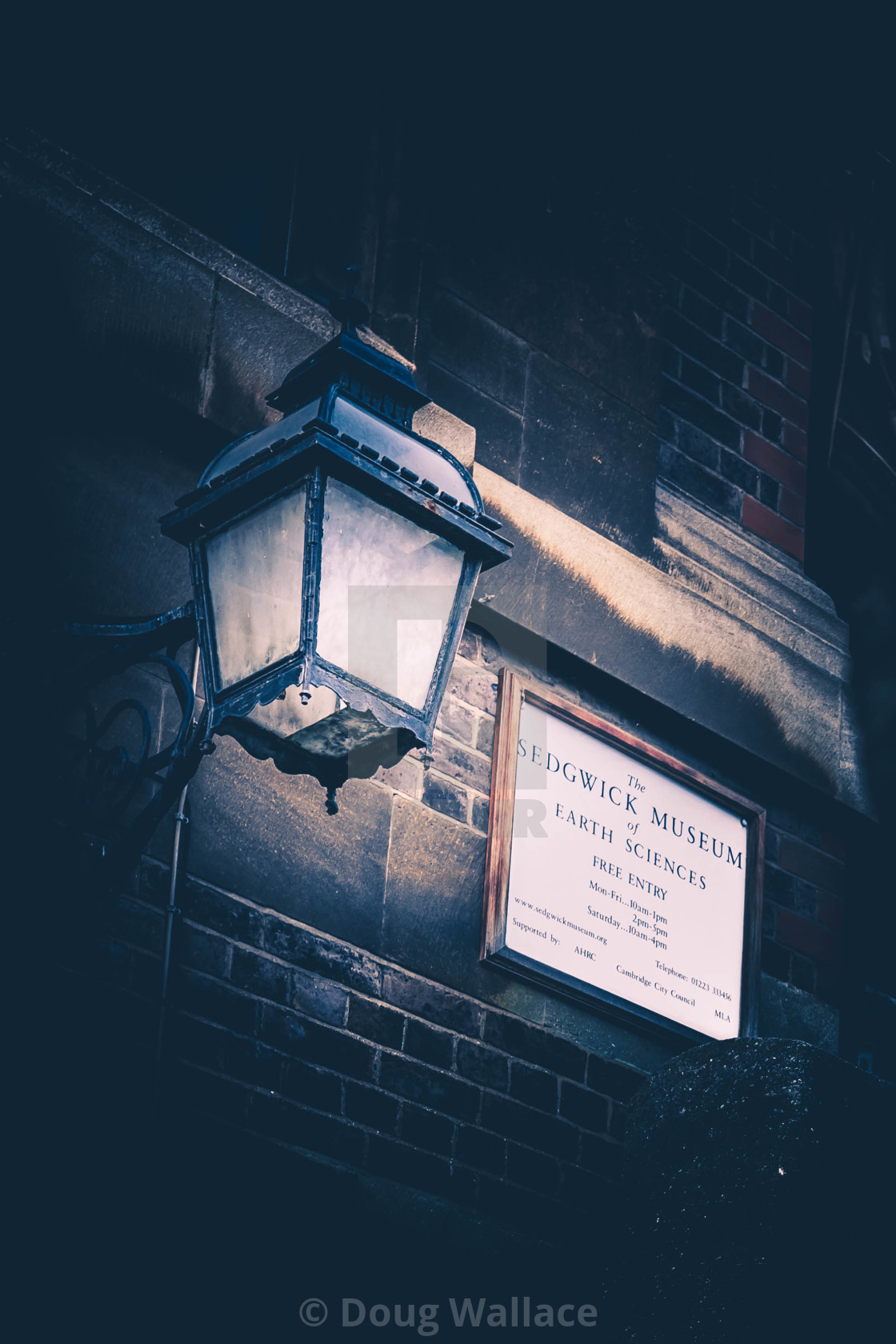 "Sedgwick Museum, Cambridge UK." stock image