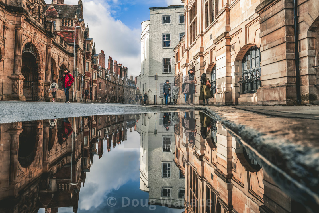 "Pembroke College, University of Cambridge UK." stock image