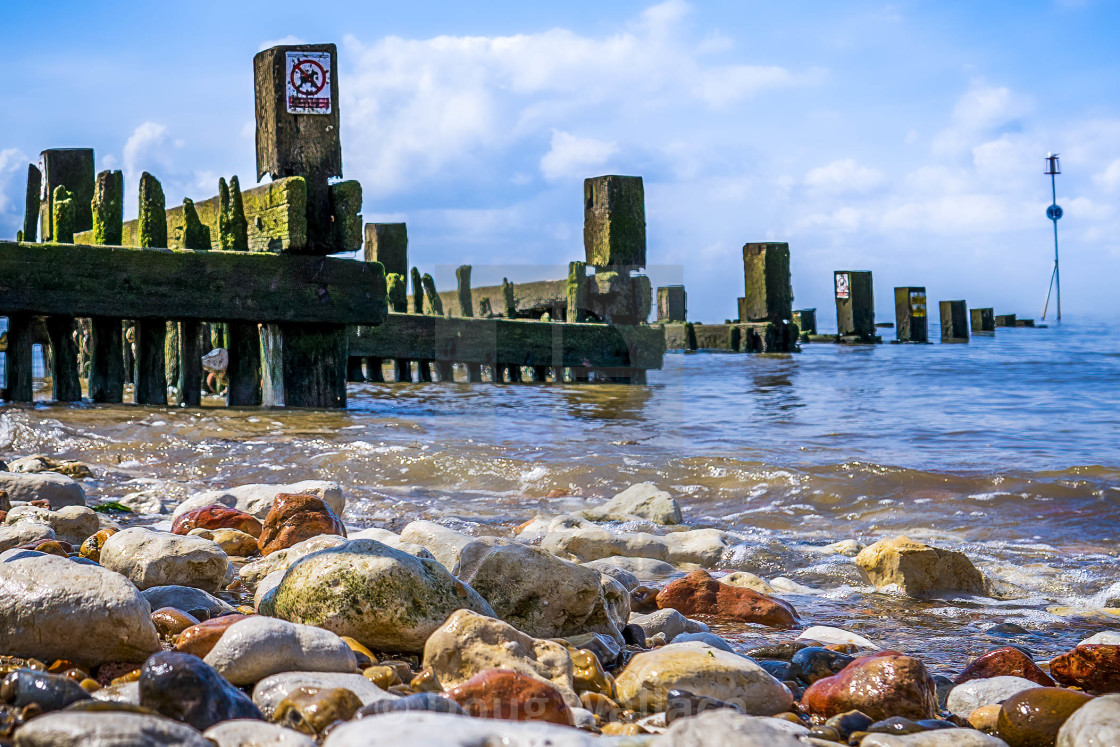 "Hunstanton Beach.." stock image