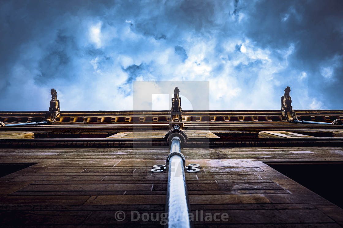 "Gonville & Caius College , University of Cambridge UK." stock image