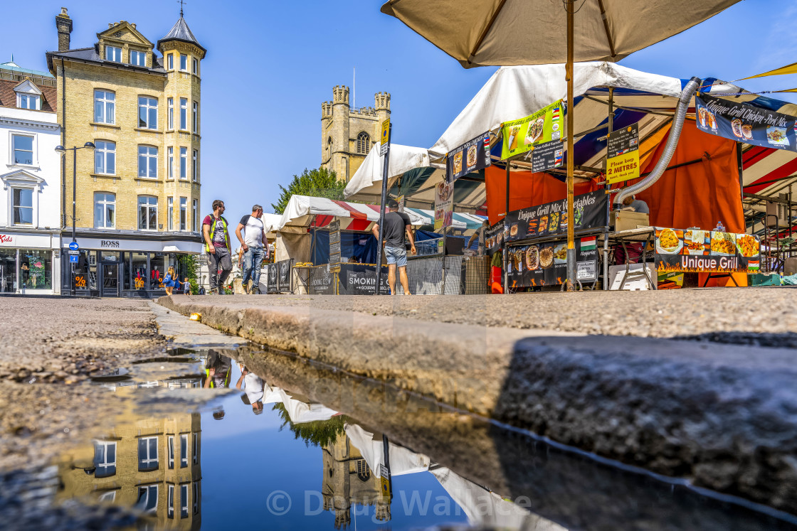 "Cambridge Market." stock image