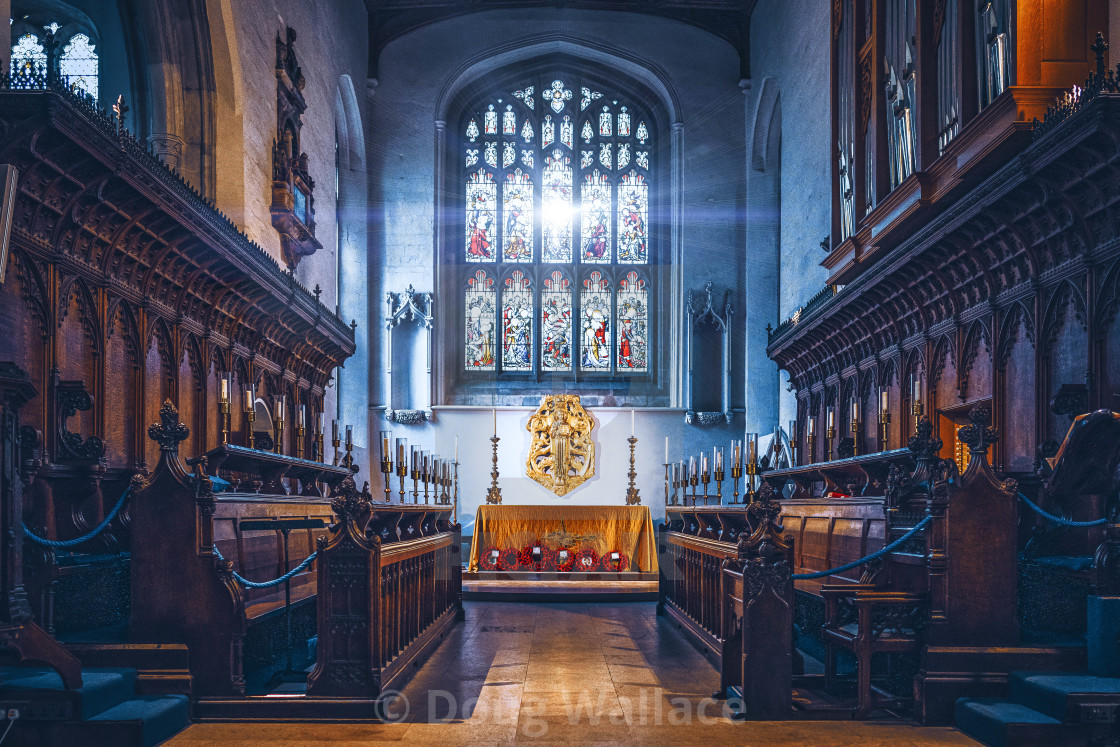 "Great St Mary's Church, Cambridge UK." stock image