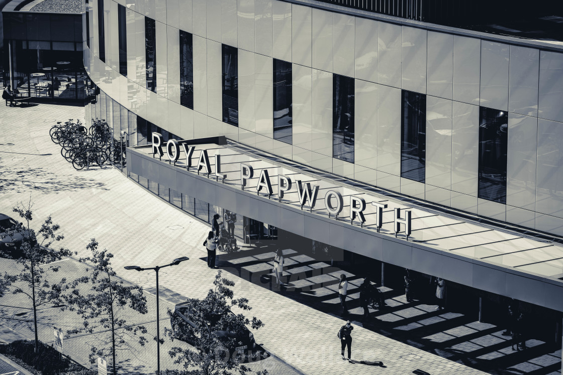 "Royal Papworth Hospital, Cambridge UK" stock image