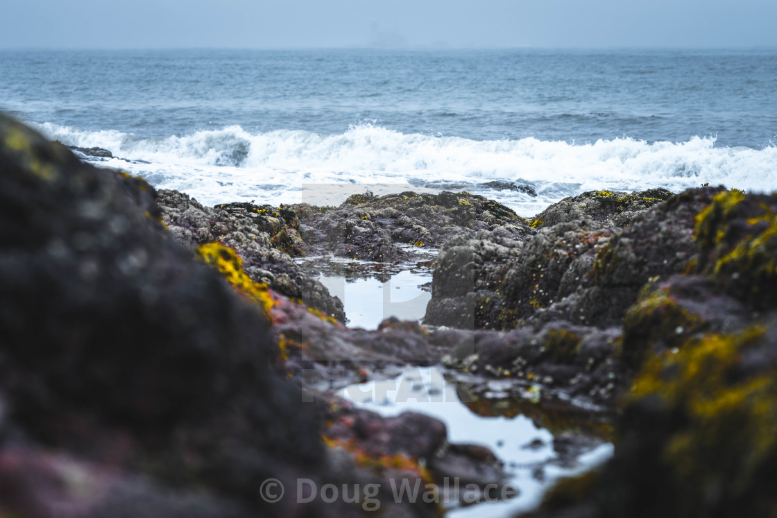 "Kingsand Beach, Cornwall Uk." stock image