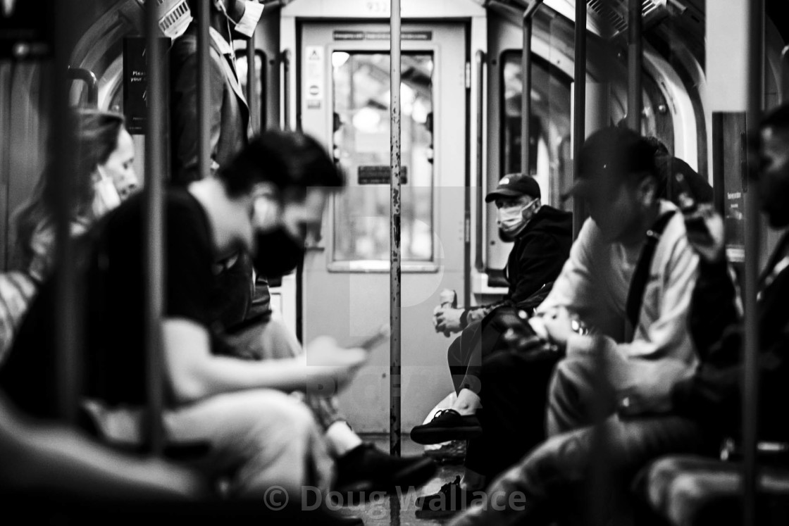 "London Underground Train." stock image