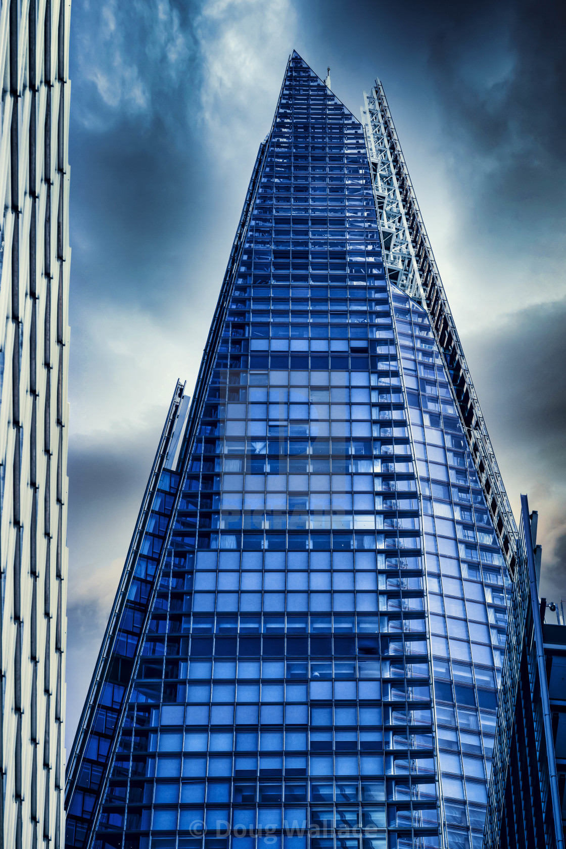 "The Shard, London UK." stock image