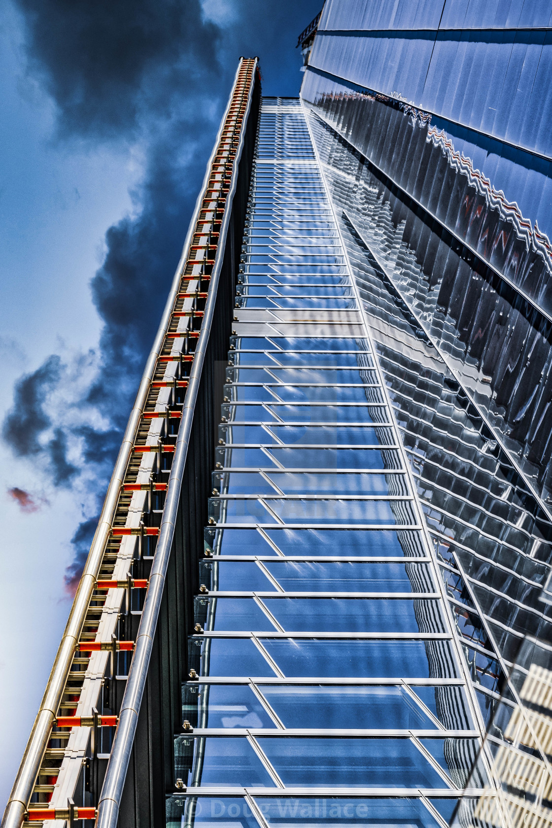 "The Shard, London UK." stock image