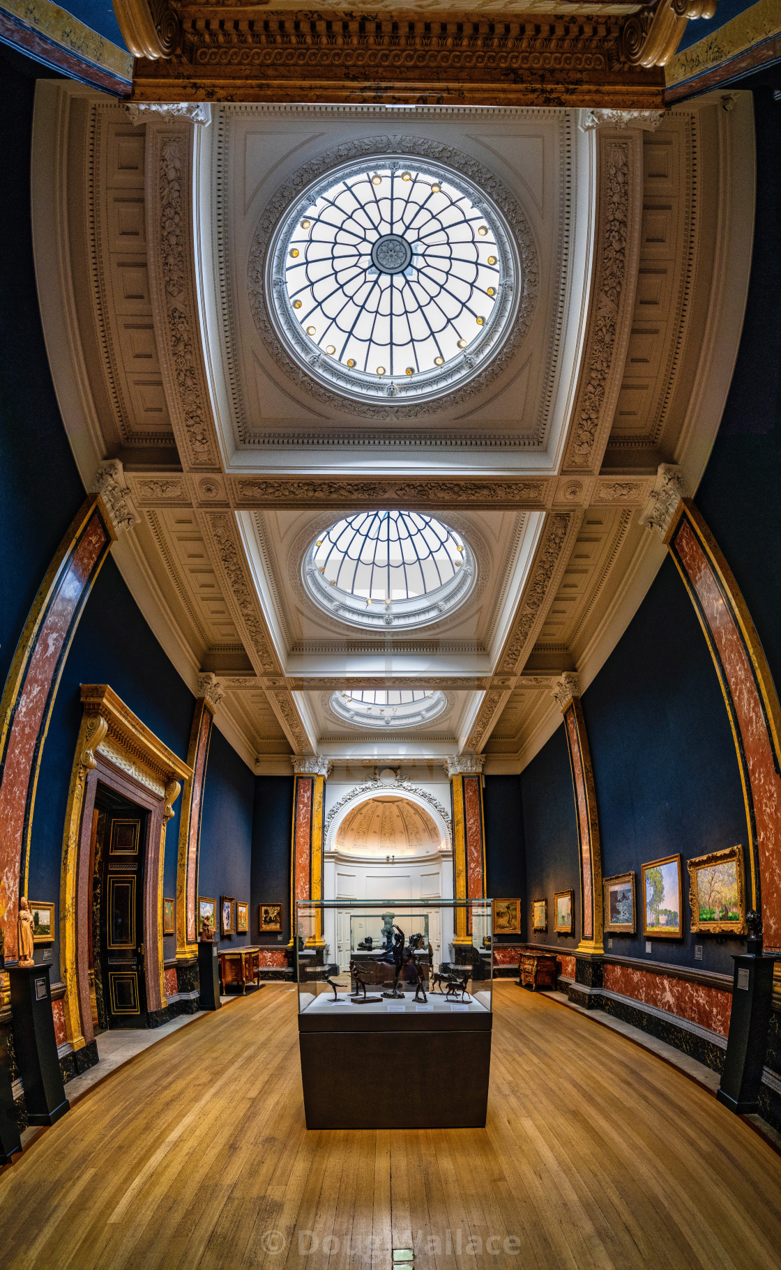 "Fitzwilliam Museum, Cambridge UK." stock image