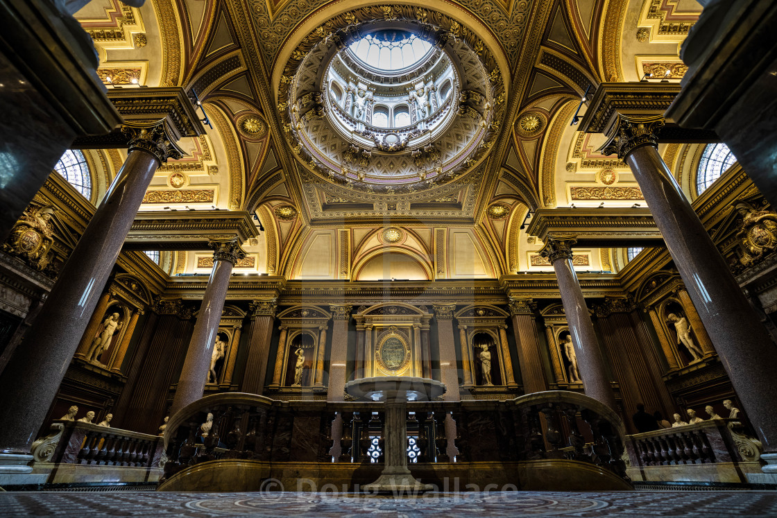 "Fitzwilliam Museum, Cambridge UK." stock image