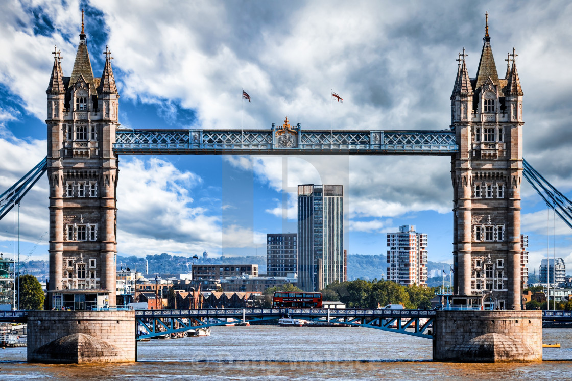 "Tower Bridge, London UK." stock image